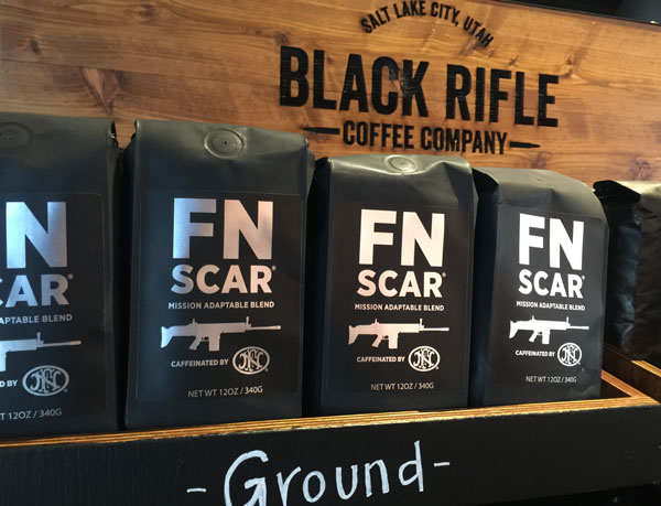 Bags of the FN SCAR Mission Adaptable Blend by Black Rifle Coffee Company