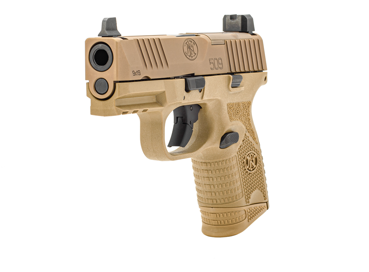 FN Herstal FN 509C 9mm Luger 15 Rounds Magazine Grip Sleeve/Polymer Base  Plate - Deals